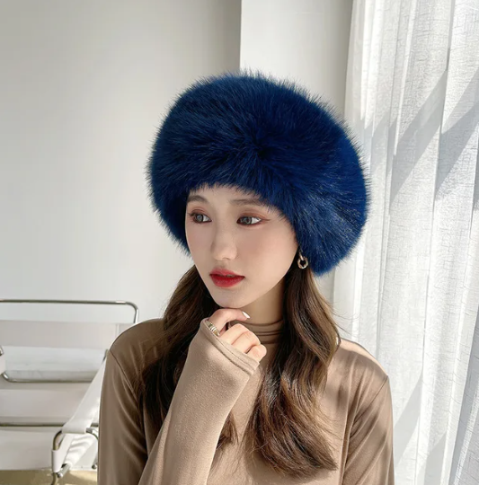 USHANKA Imitation Fox Fur Russian Hats